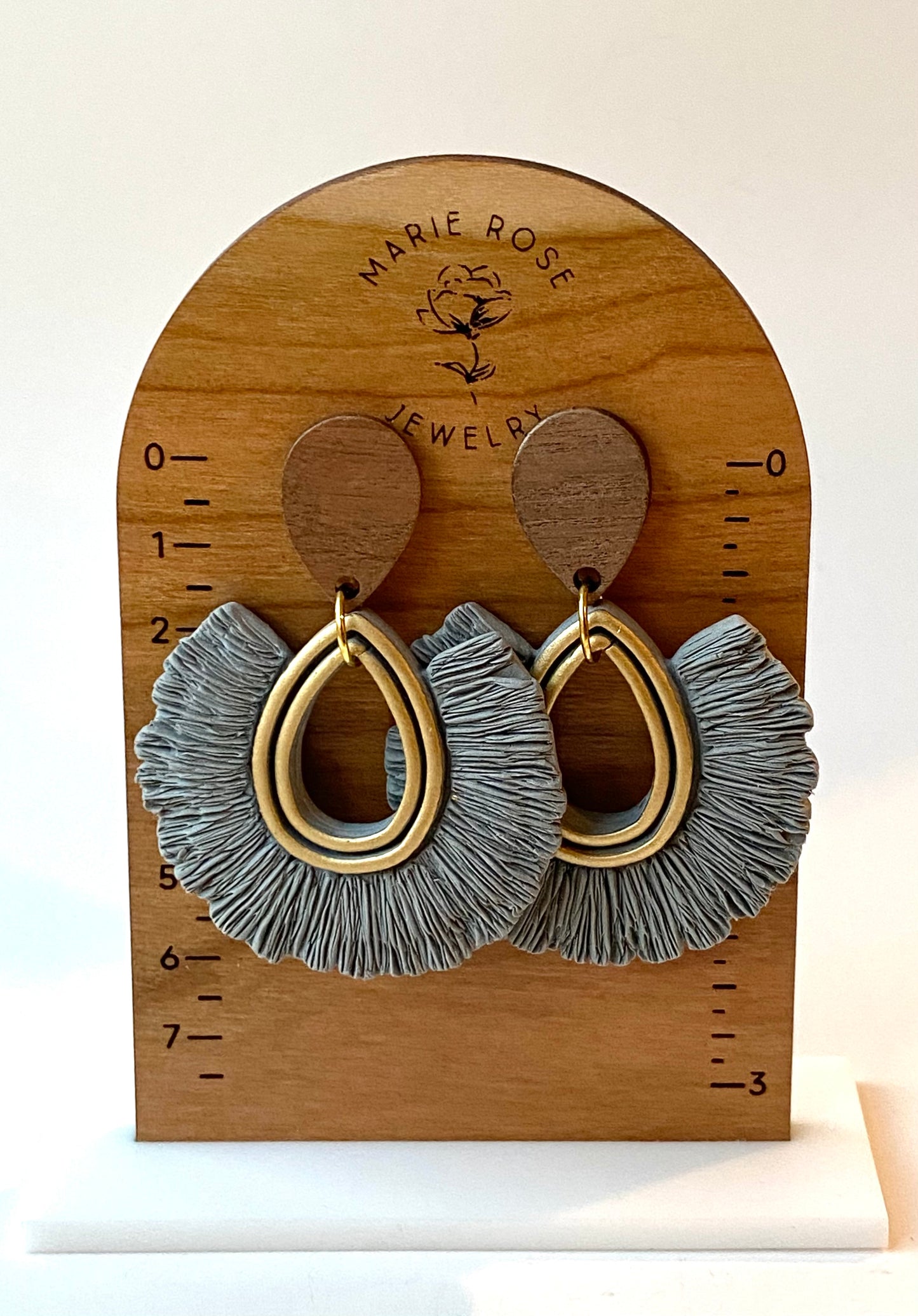 Faux Fringe Dangle