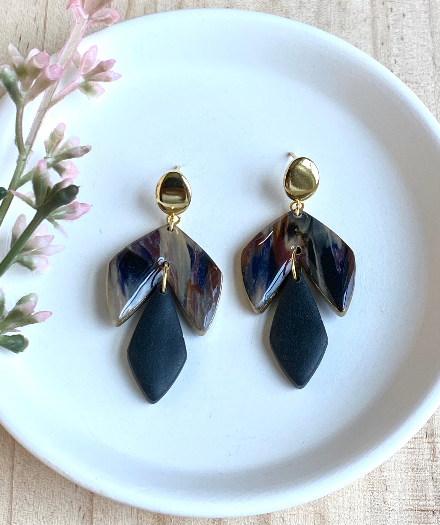 Tortoise Shell Dangle