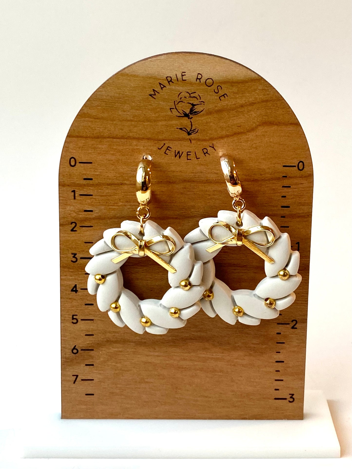 Christmas Wreath Dangle