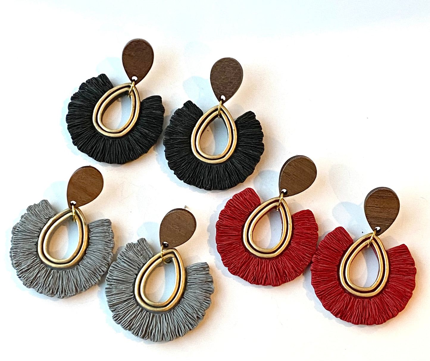 Faux Fringe Dangle
