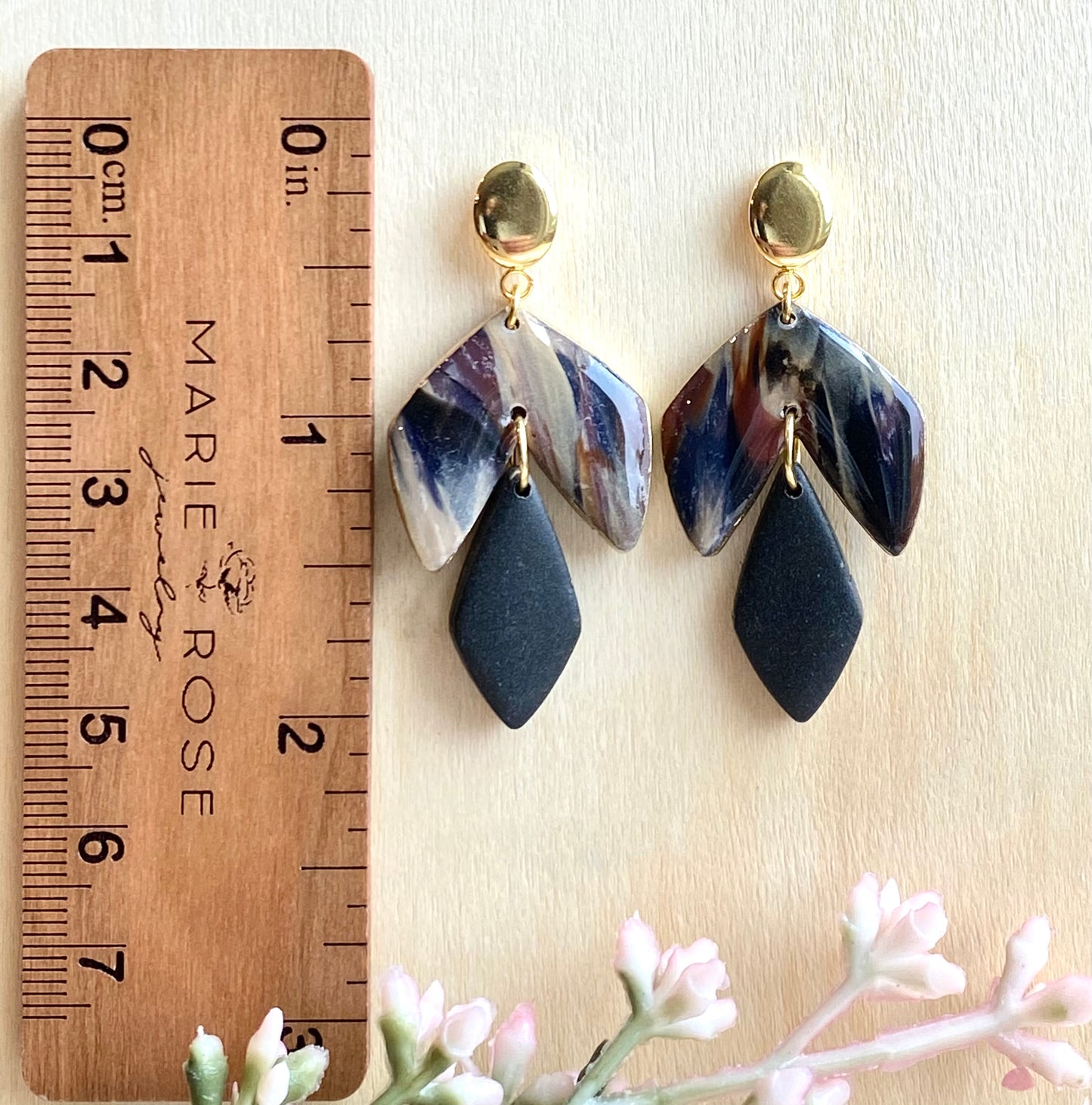 Tortoise Shell Dangle