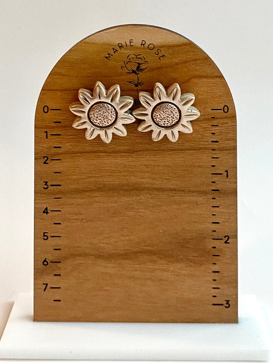 Sunflower Studs