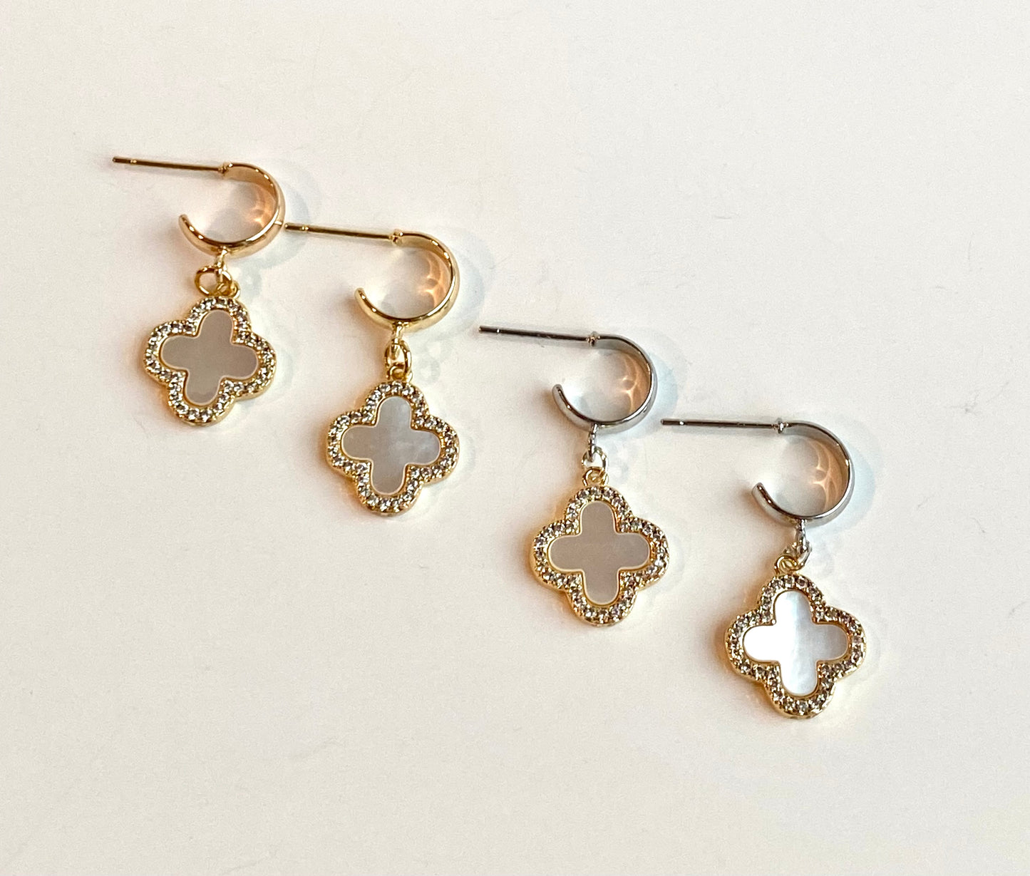 Clover Drop Earring